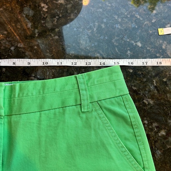 NWOT J. Crew 4” Chino Shorts. Green. Never worn. Classic. Preppy. Tennis prep - Picture 8 of 12